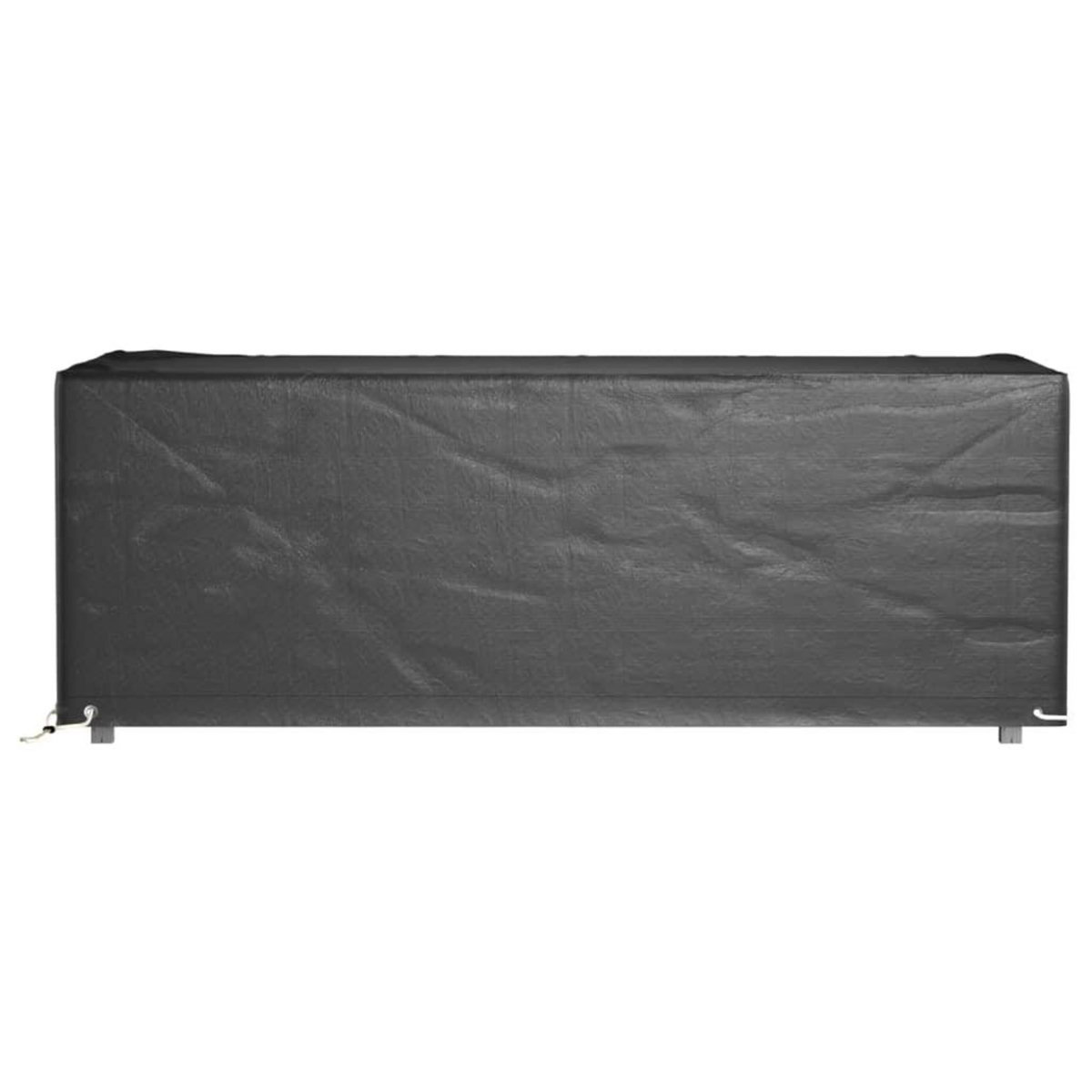 VIDAXL Housses salon de jardin 2pcs 8œillets 192x82x65cm rectangulaire