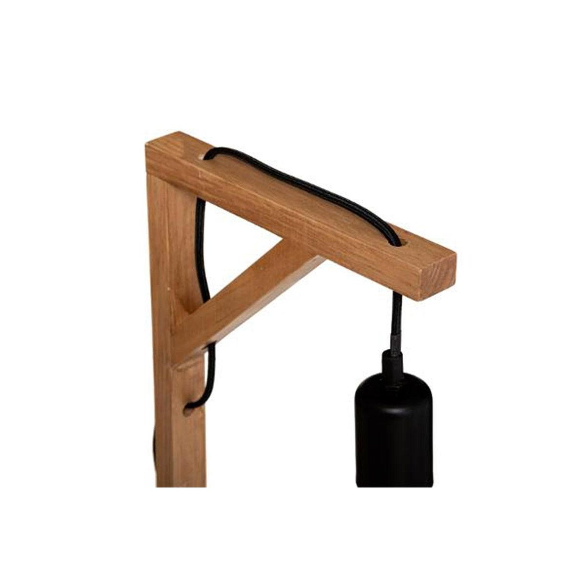 Voir la diapositive 3 : ATMOSPHERA Lampe à poser design  wild  46cm noir & naturel
