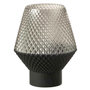 Voir la diapositive 1 : Paris Prix Vase Design en Verre  Vuoto  22cm Gris