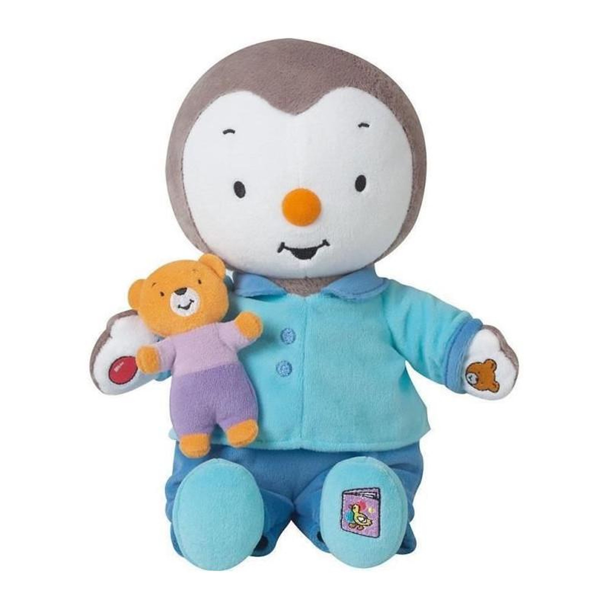 Voir la diapositive 4 : JEMINI Peluche jemini interactive T'Choupi coloré