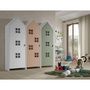 Voir la diapositive 2 : Paris Prix Pack - 3 Armoires Enfant  Casami Bruges  171cm Blanc, Rose & Vert