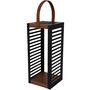 Voir la diapositive 1 : Lumisky Lanterne solaire FERIAN Noir Metal H50cm