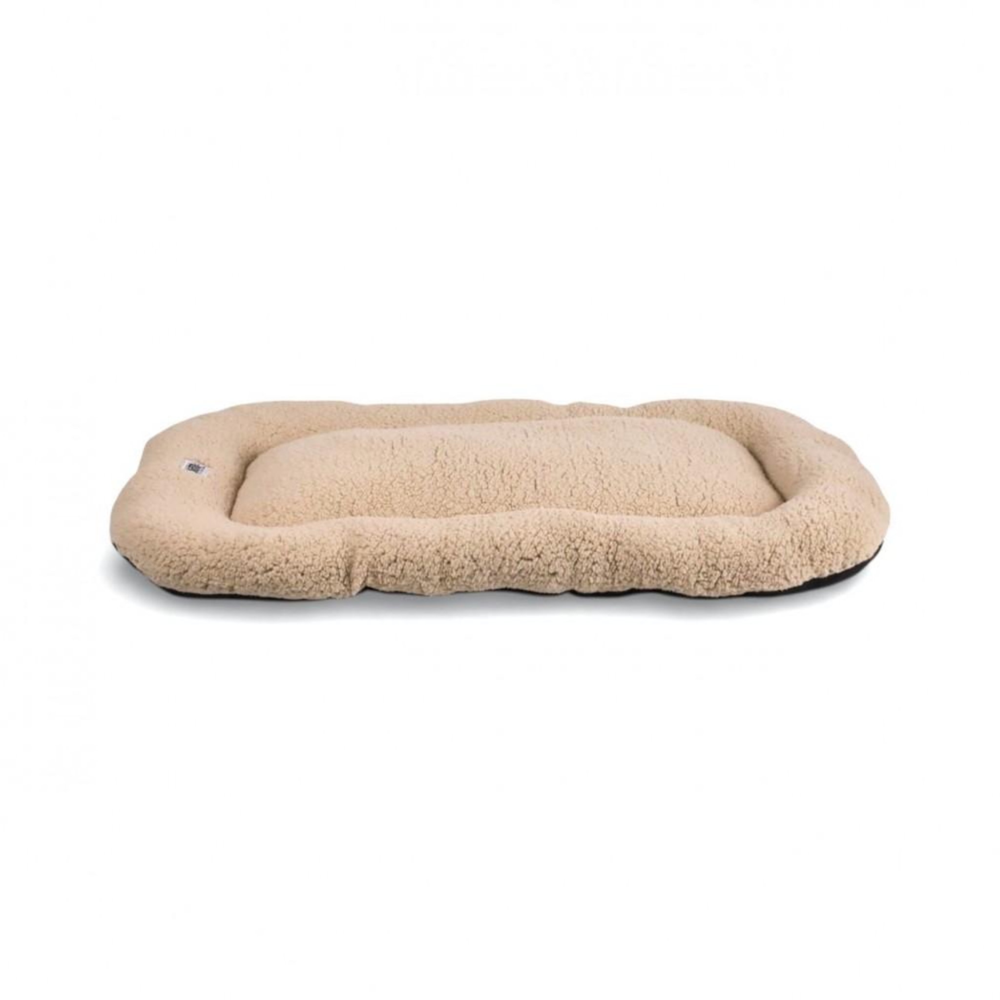 Voir la diapositive 3 : MON AMI LUKI Coussin ovale antidérapant tissus mouton pour chien