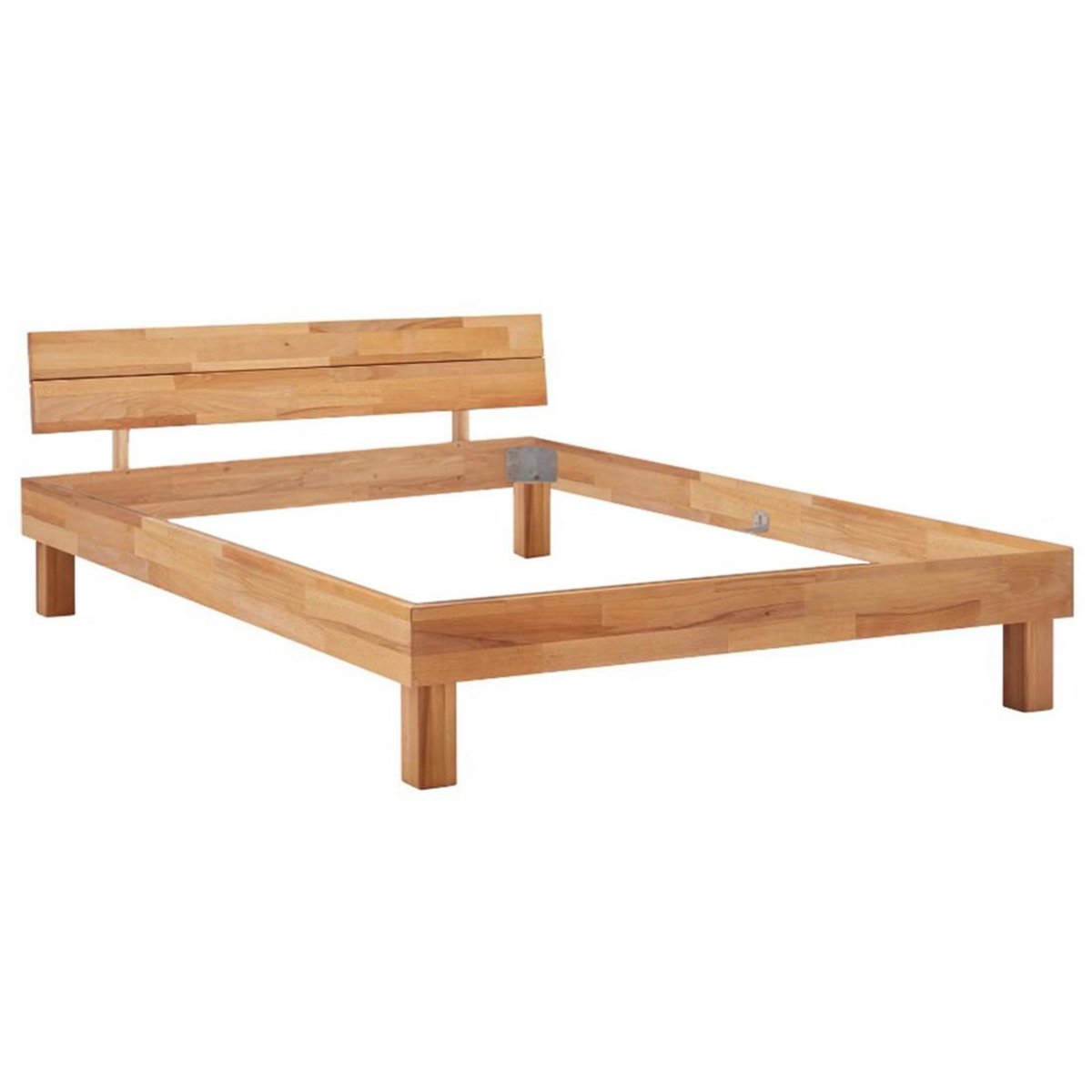 LISA DESIGN Bonnie - cadre de lit - 160x200 cm - chêne massif