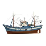 disarmodel maquette bateau en bois : atunero del cantábrico, virgen del mar