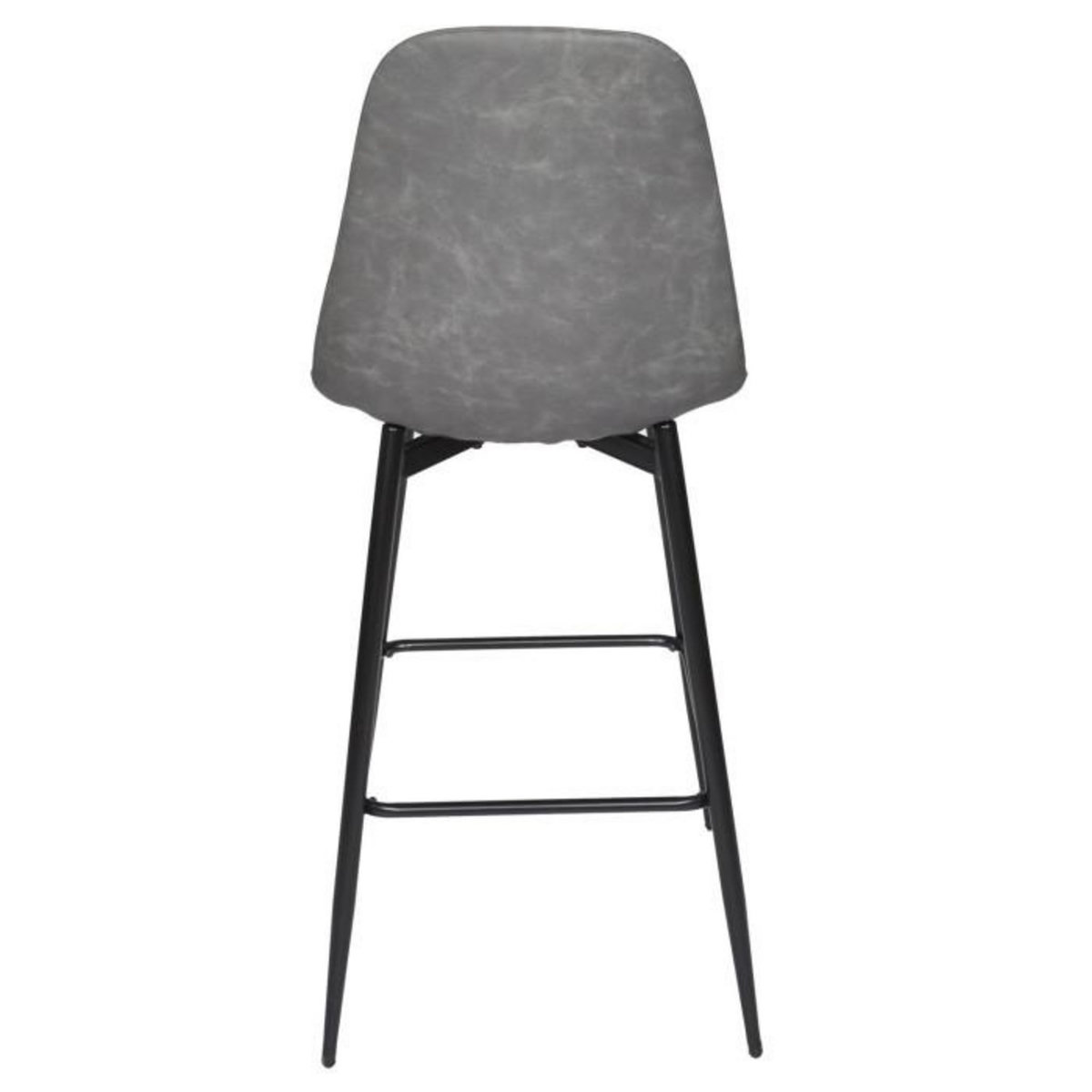 Paris Prix Lot de 2 Chaises de Bar  Amber  106cm Gris