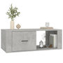 Voir la diapositive 4 : VIDAXL Table basse Gris beton 100x50,5x35 cm Bois d'ingenierie