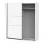 Voir la diapositive 4 : Armoire 2 portes coulissantes L180 cm THIBAULT