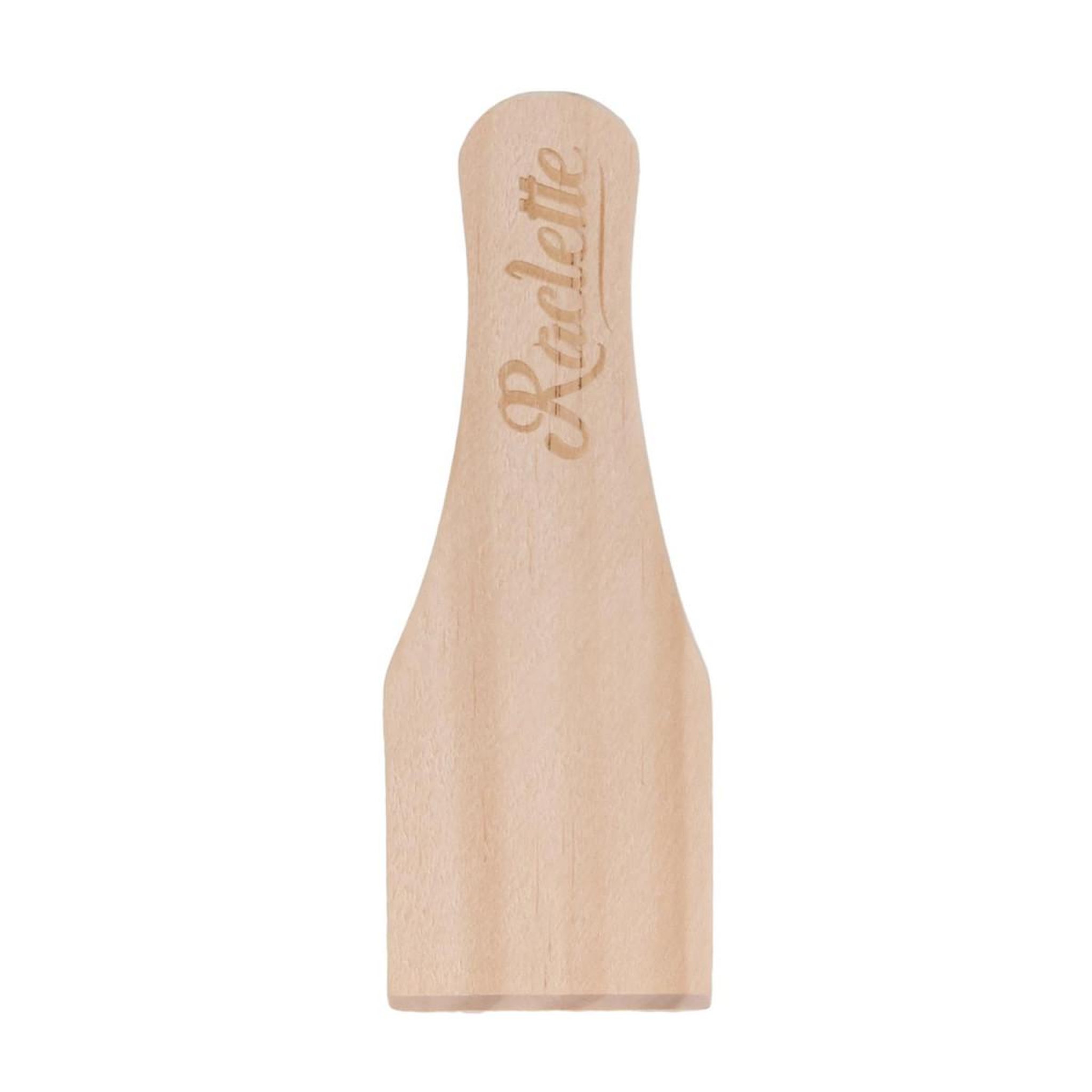 Voir la diapositive 2 : COOK CONCEPT Lot de 4 Spatules à Raclette  Fromage  11cm Naturel