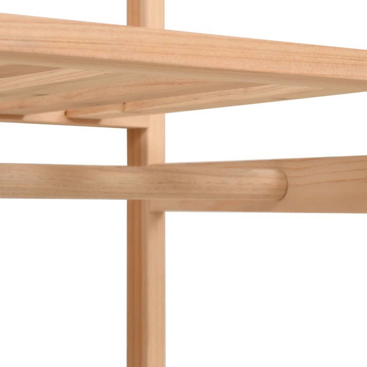 VIDAXL Garde-robe a 3 niveaux 110 x 40 x 170 cm