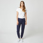 Voir la diapositive 2 : INEXTENSO Pantalon molleton bleu marine femme