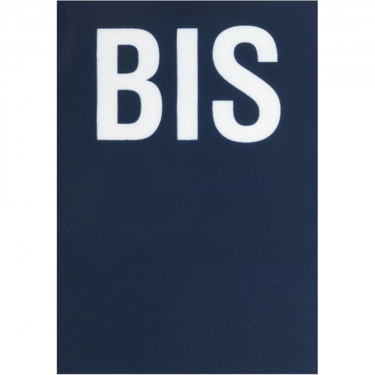 NOVAP Lettre bis en plastique