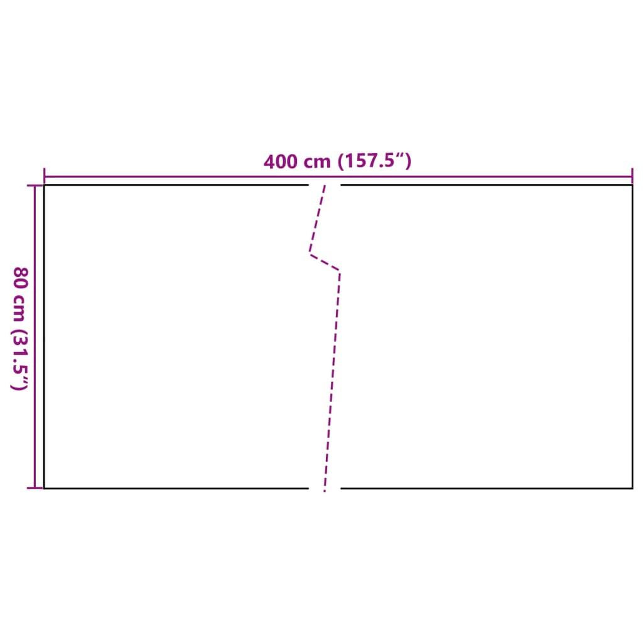 Voir la diapositive 6 : VIDAXL Paravent de balcon noir 400x80 cm resine tressee