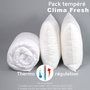 Voir la diapositive 1 : DODO Pack Clima Fresh Thermorégulation couette TEMPEREE+oreiller