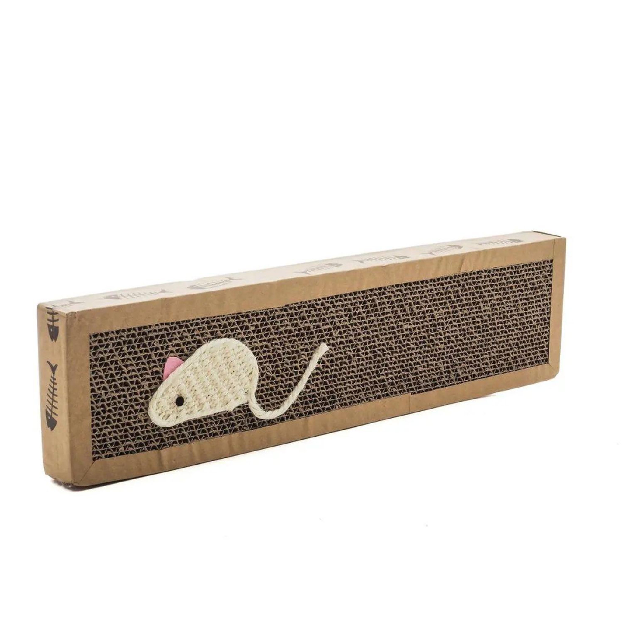 FORNORD Griffoir décoratif souris felix - blanc