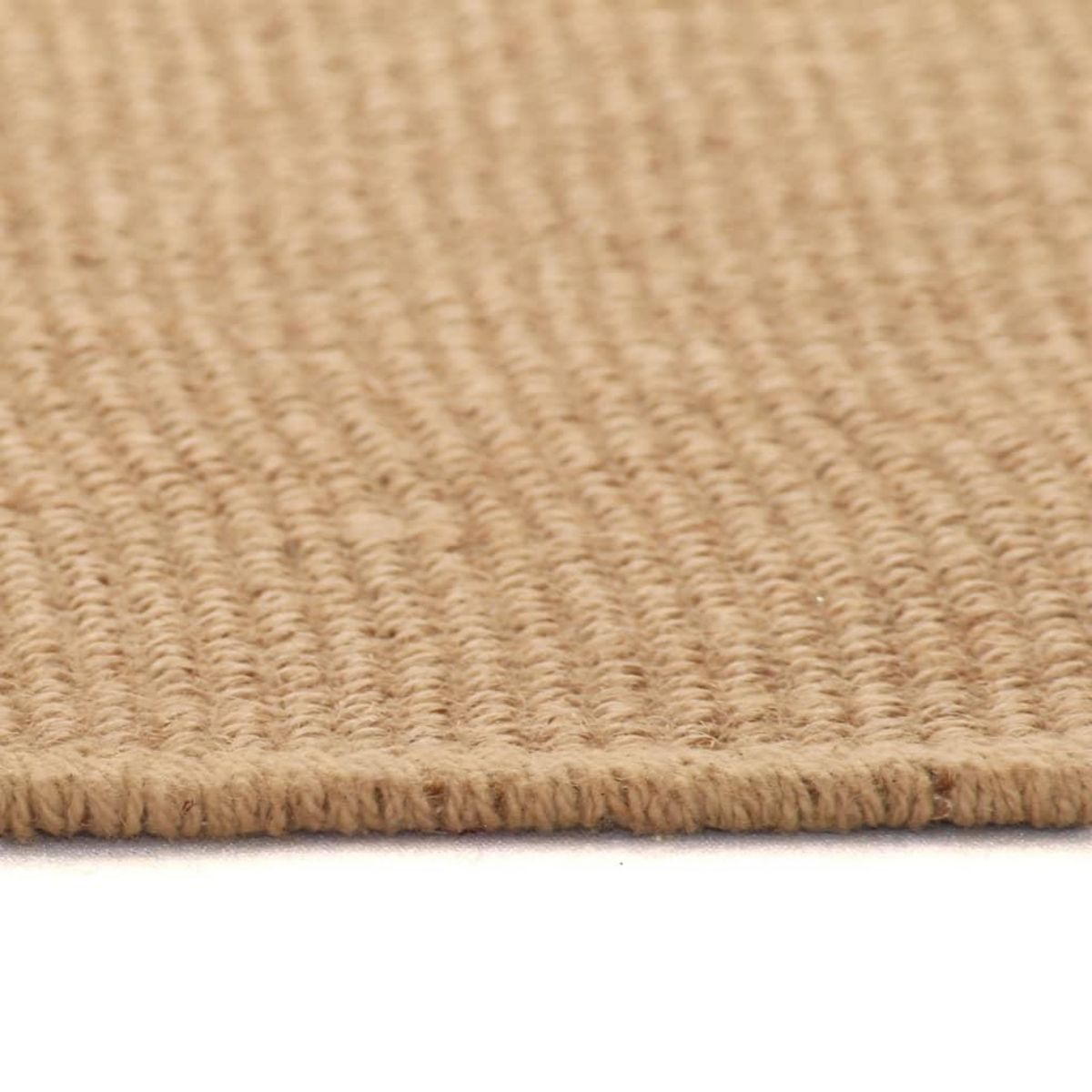 VIDAXL Tapis en jute avec support en latex 120x180 cm Naturel