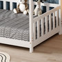 Voir la diapositive 5 : MINEA MINEA | Lit cabane avec barrière TCHOUPI 90x190 cm (matelas non inclus)
