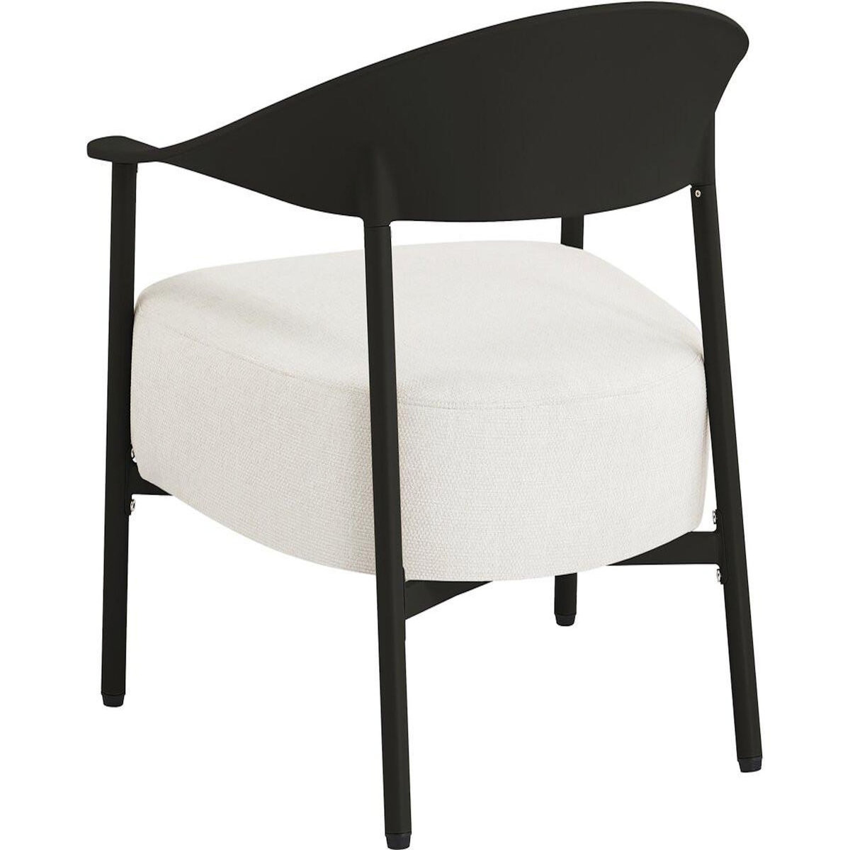 Habitat et Jardin Salon de jardin en métal et plastique  Céora  - 4 places - Noir