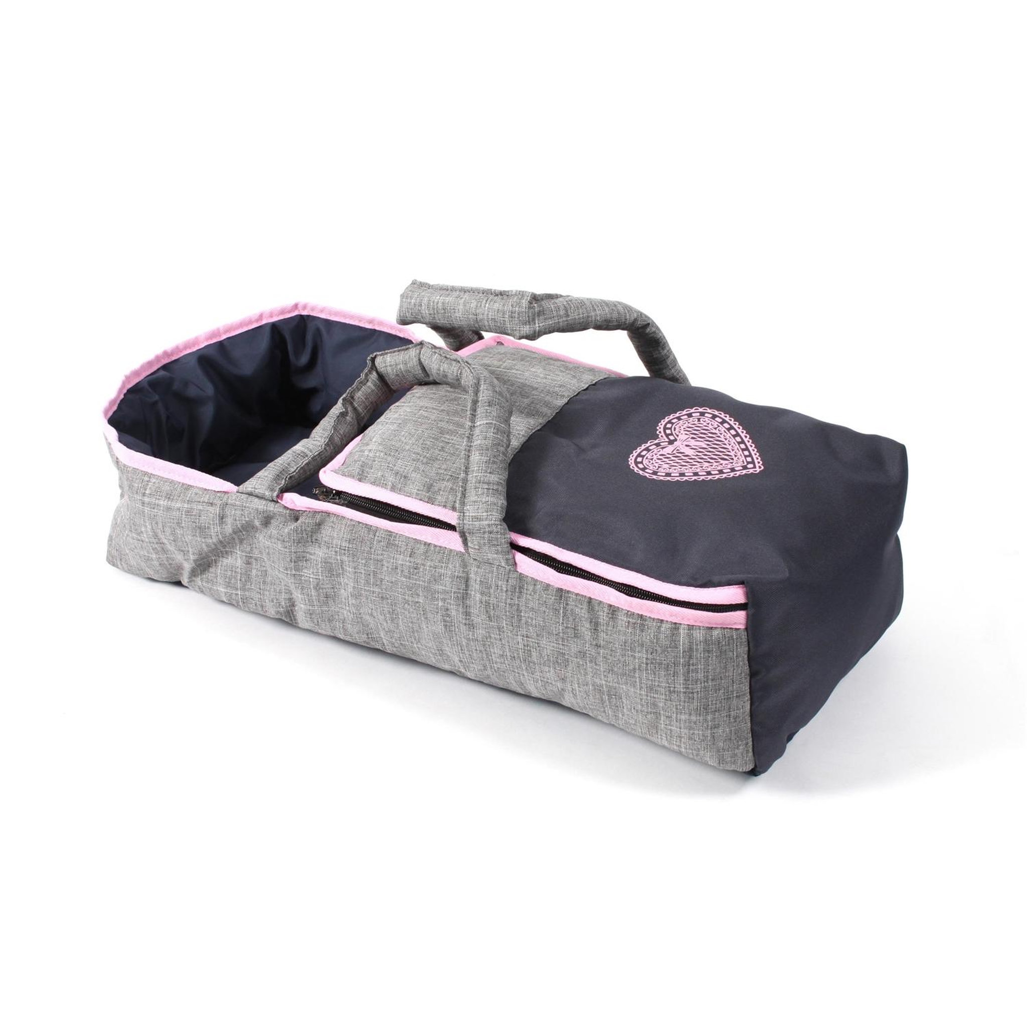 Voir la diapositive 6 : BAYER CHIC 2000 Poussette de poupée combinée JARA gris bleu foncé