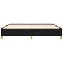 Voir la diapositive 5 : VIDAXL Cadre de lit sans matelas noir 200x200 cm tissu