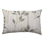 Paris Prix Coussin Déco Imprimé  Roseris  40x60cm Gris