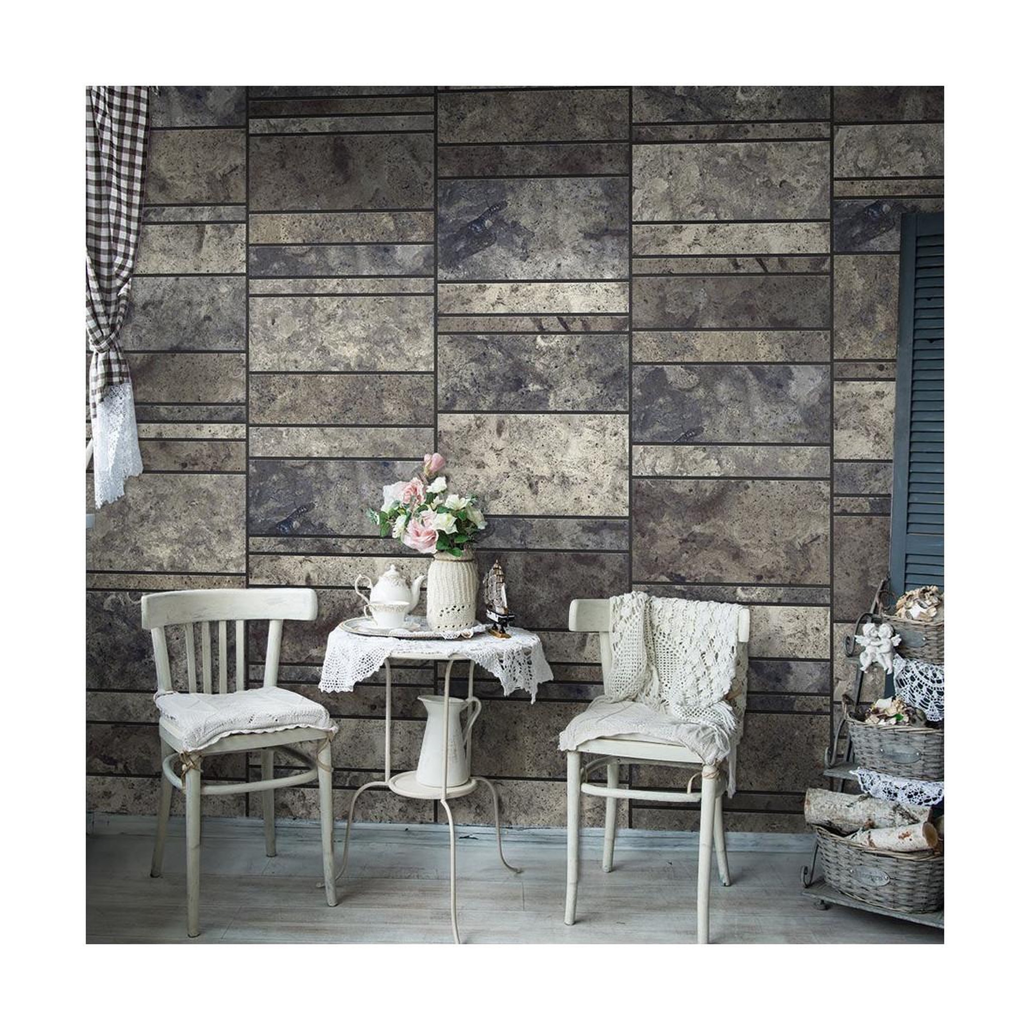 Paris Prix Papier peint  stone clouds  50x1000cm