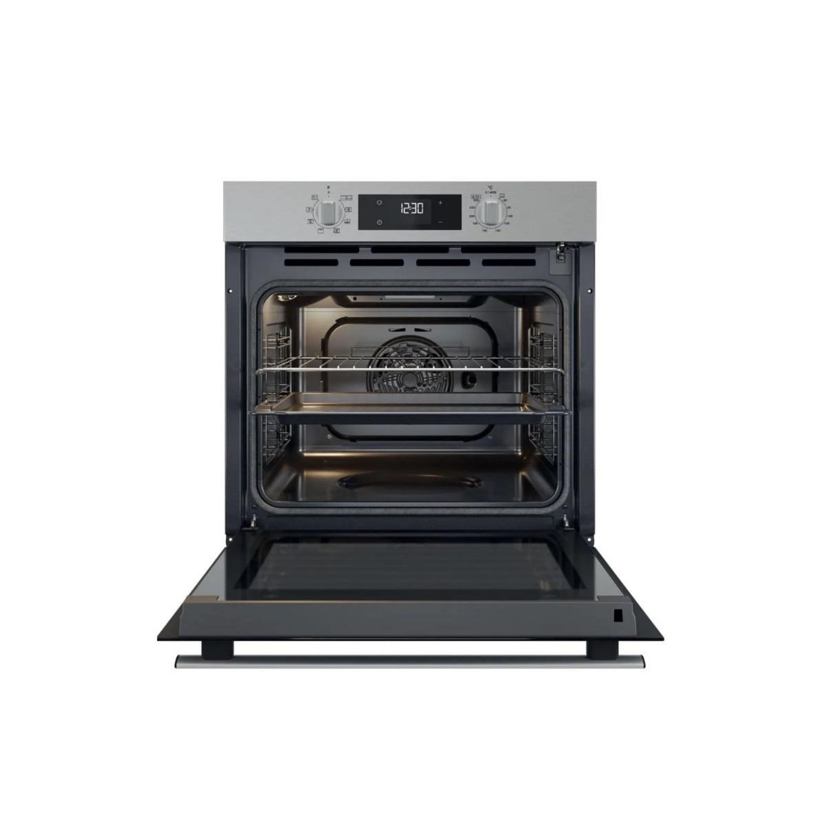 Whirlpool Four intégrable multifonction 71l 60cm pyrolyse inox - OMR551RROX