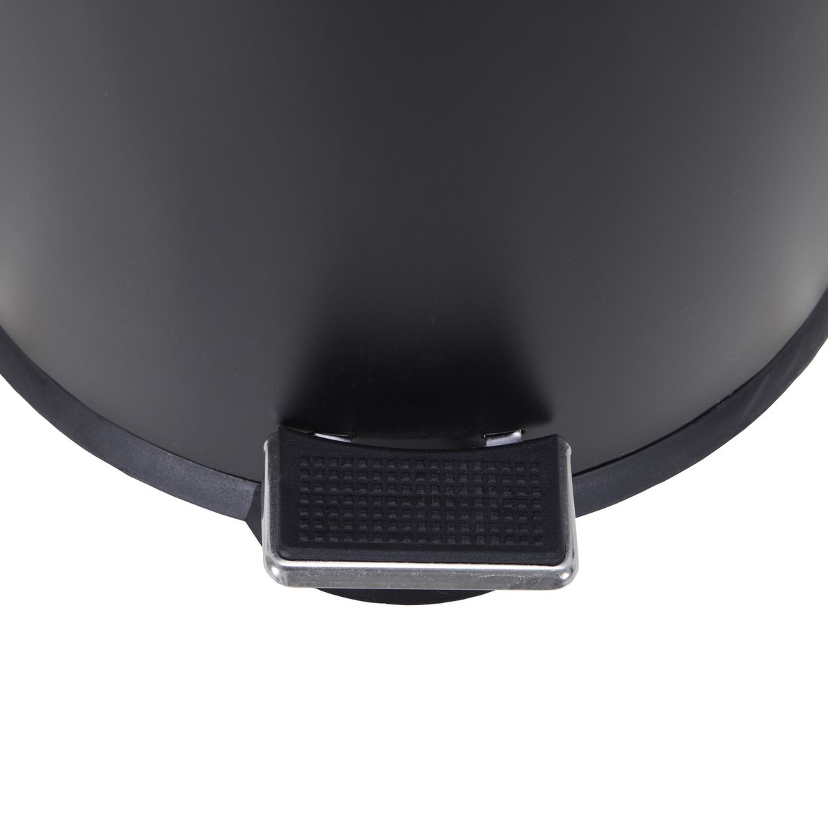 SELEKTA Poubelle à pédale 30L Noir mat