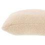 Voir la diapositive 2 : Paris Prix Coussin Déco Bouclette  Teddy  45x45cm Beige