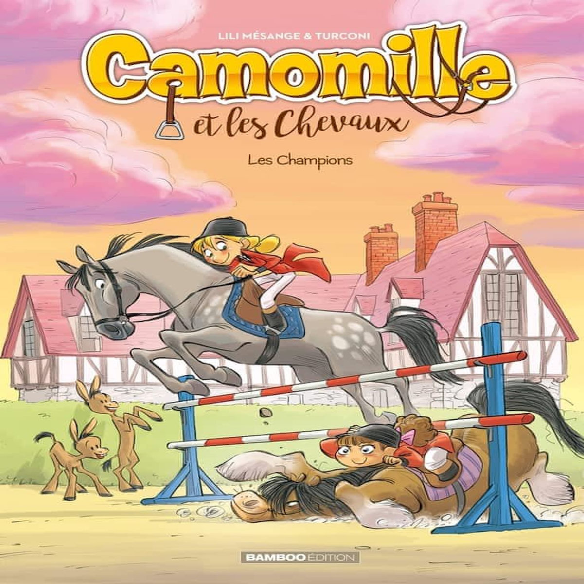 CAMOMILLE ET LES CHEVAUX TOME 4 : LES CHAMPIONS, Mésange Lili