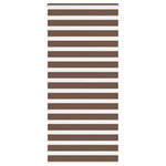 VIDAXL Store zebre marron 115x230cm largeur du tissu 110,9cm polyester