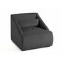 Voir la diapositive 4 : LISA DESIGN Onyx - fauteuil - en velours côtelé
