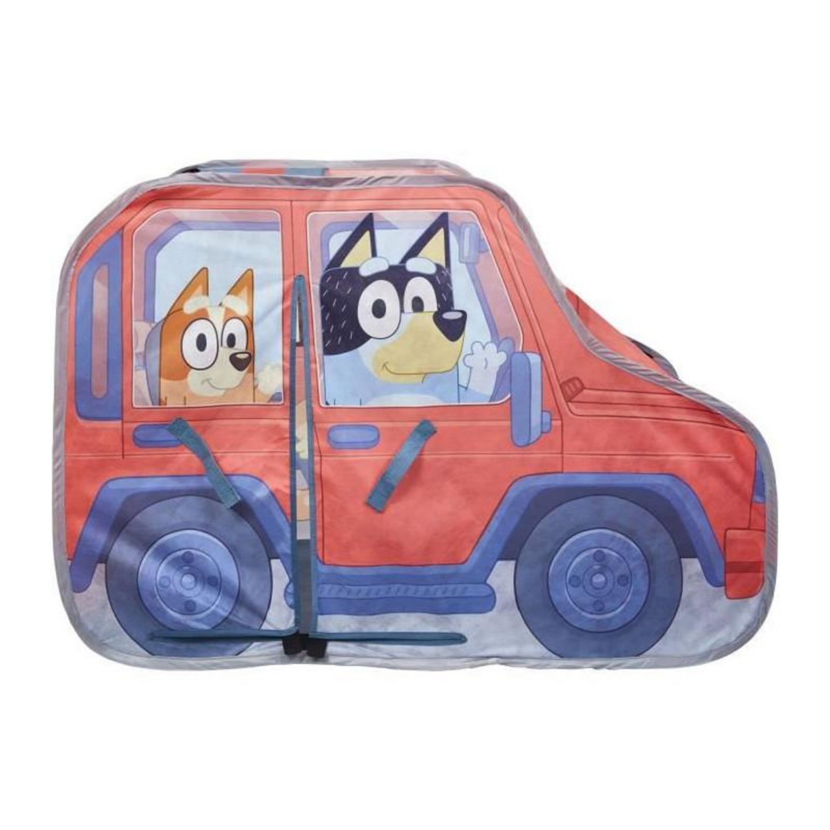 MOOSE TOYS Tente de jeu pop-up BLUEY - Le 4x4 de la famille Heeler - Tente de jeu pop-up pour enfants
