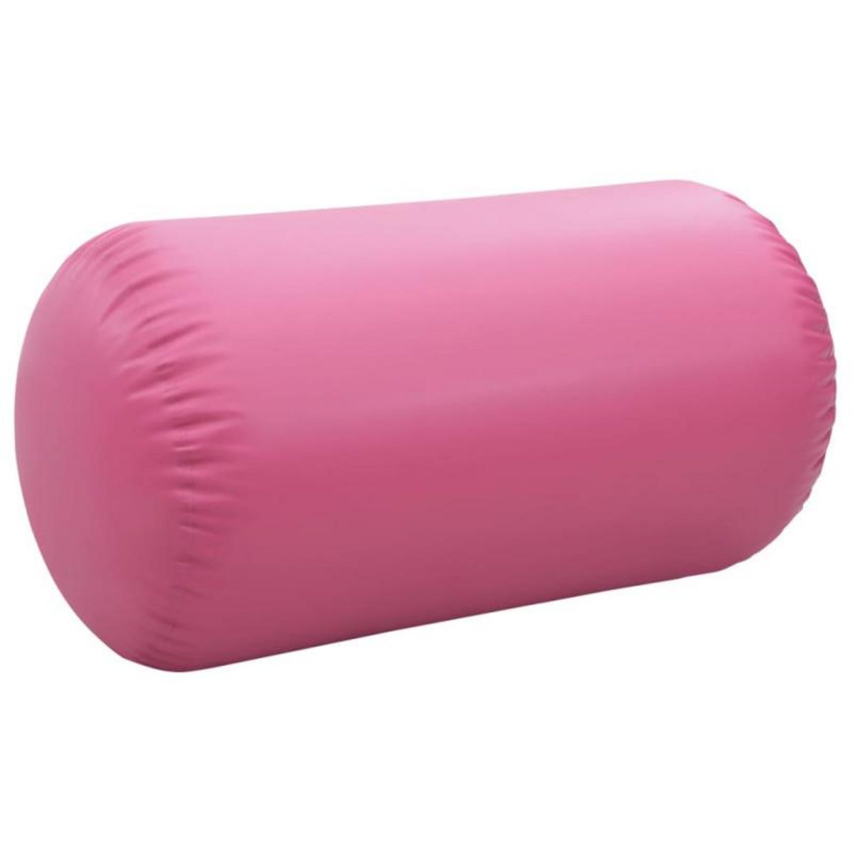VIDAXL Rouleau gonflable de gymnastique avec pompe 120x75 cm PVC Rose