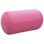 Voir la diapositive 5 : VIDAXL Rouleau gonflable de gymnastique avec pompe 120x75 cm PVC Rose