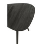 Voir la diapositive 4 : Paris Prix Lot de 2 Tables d'Appoint Triangles  Teck  50cm Noir