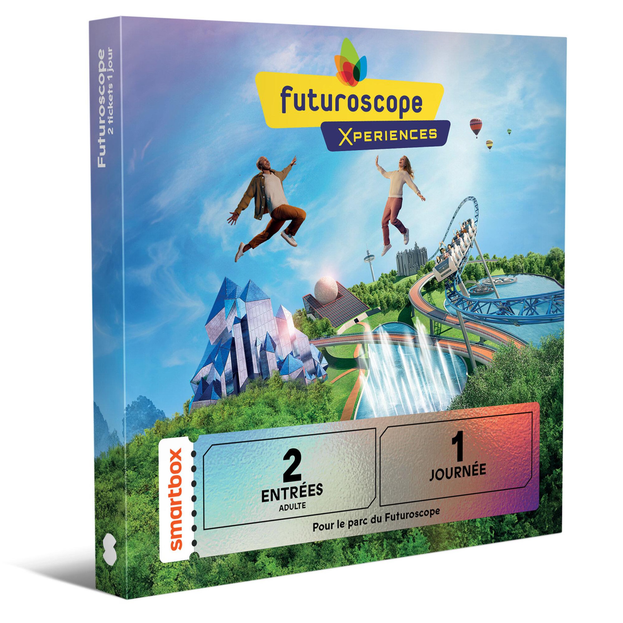 Smartbox Futuroscope - 2 tickets 1 jour - Coffret Cadeau Multi-thèmes