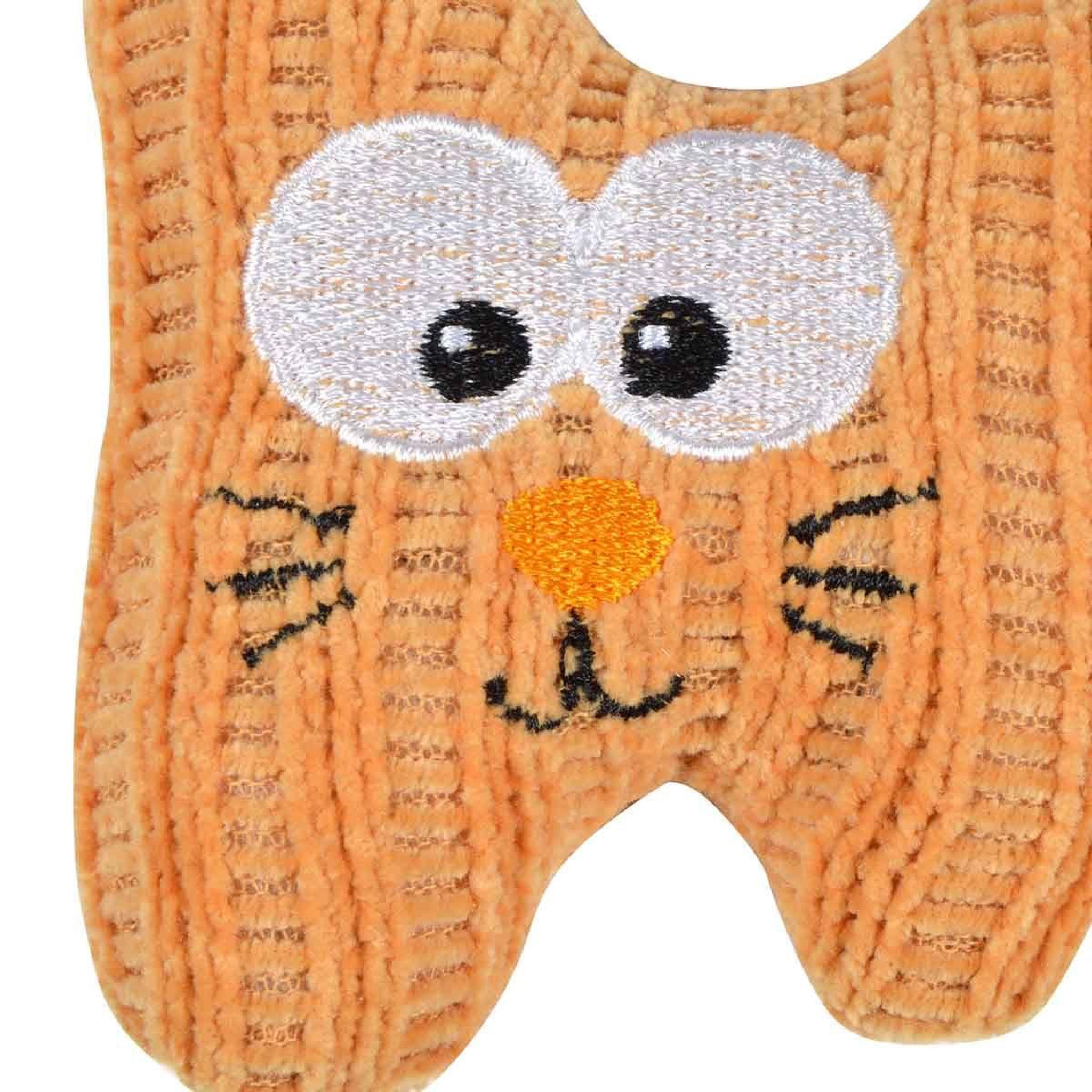 Voir la diapositive 2 : LOVE STORY Jouet peluche pour chat  boho cat  12cm moutarde