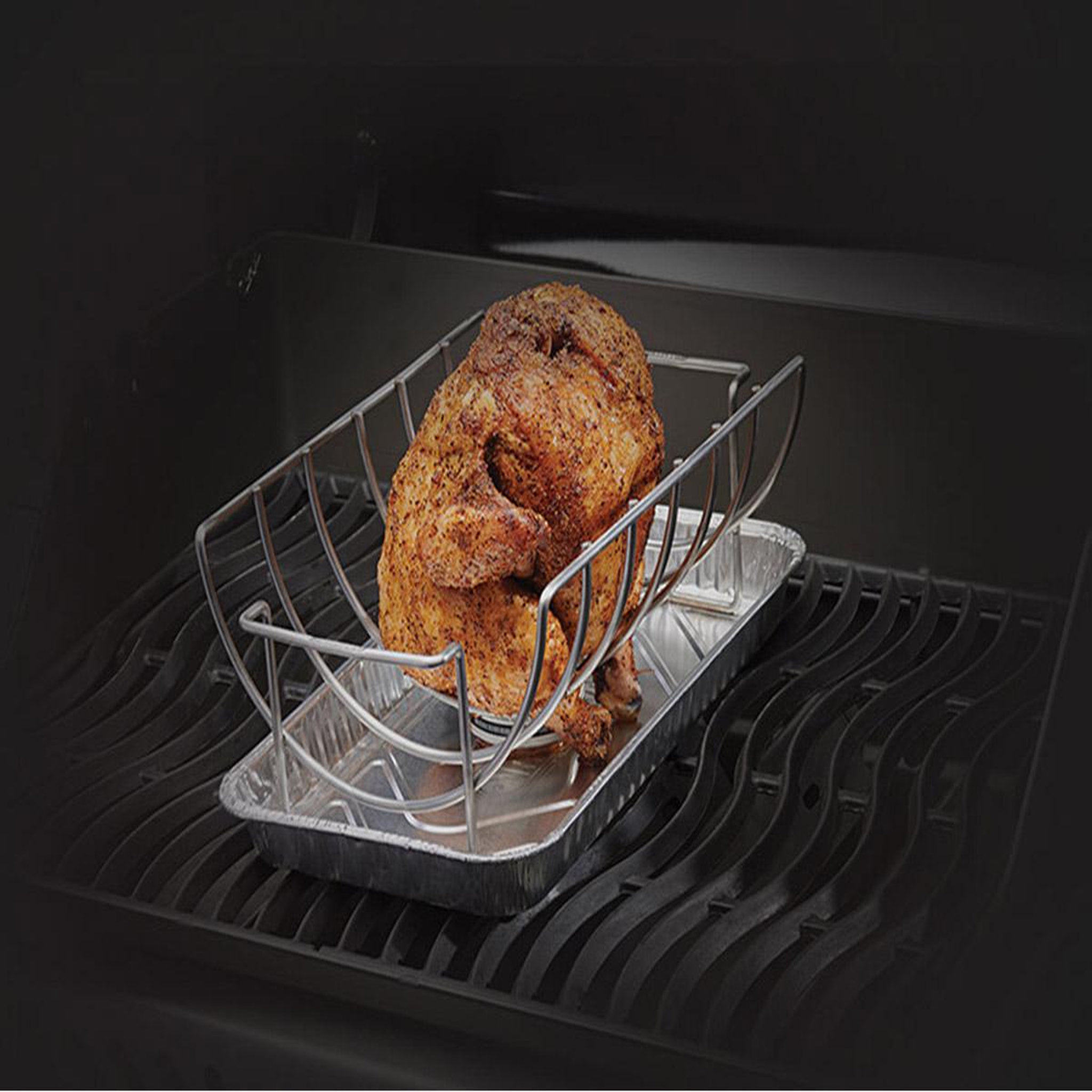 Voir la diapositive 2 : NAPOLEON Kit du chef Expert (8 brochettes, support ribs et grille pour légumes et poissons) - Napoleon