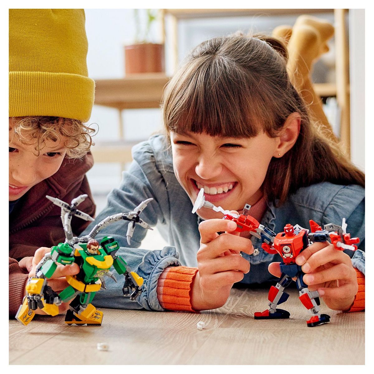 LEGO Spider-Man 76198 La bataille des robots de Spider-Man et Docteur Octopus