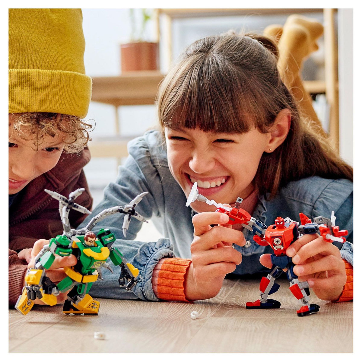LEGO Spider-Man 76198 La bataille des robots de Spider-Man et Docteur Octopus