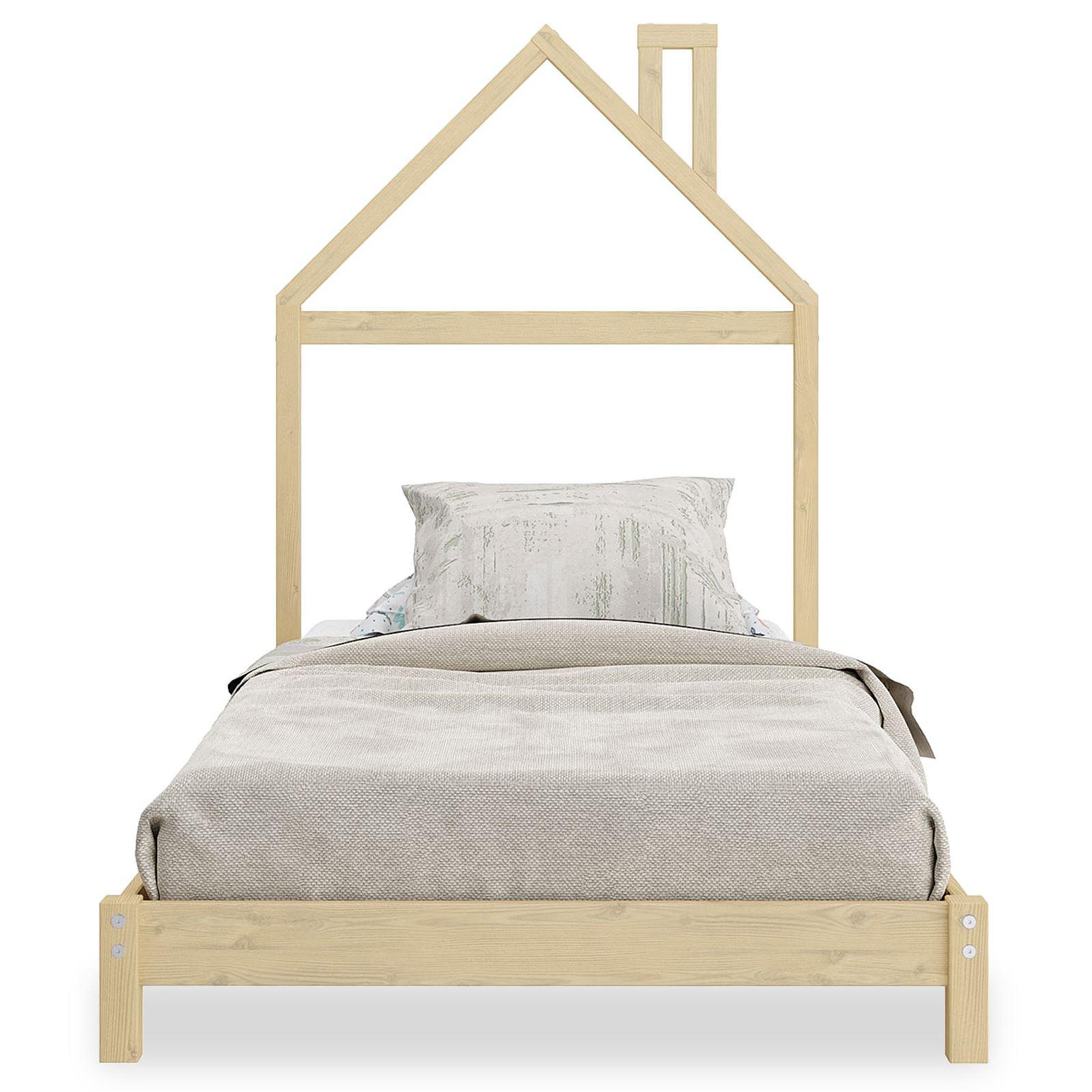 Voir la diapositive 3 : IDIMEX Lit enfant liz 90 x 200 cm en pin massif