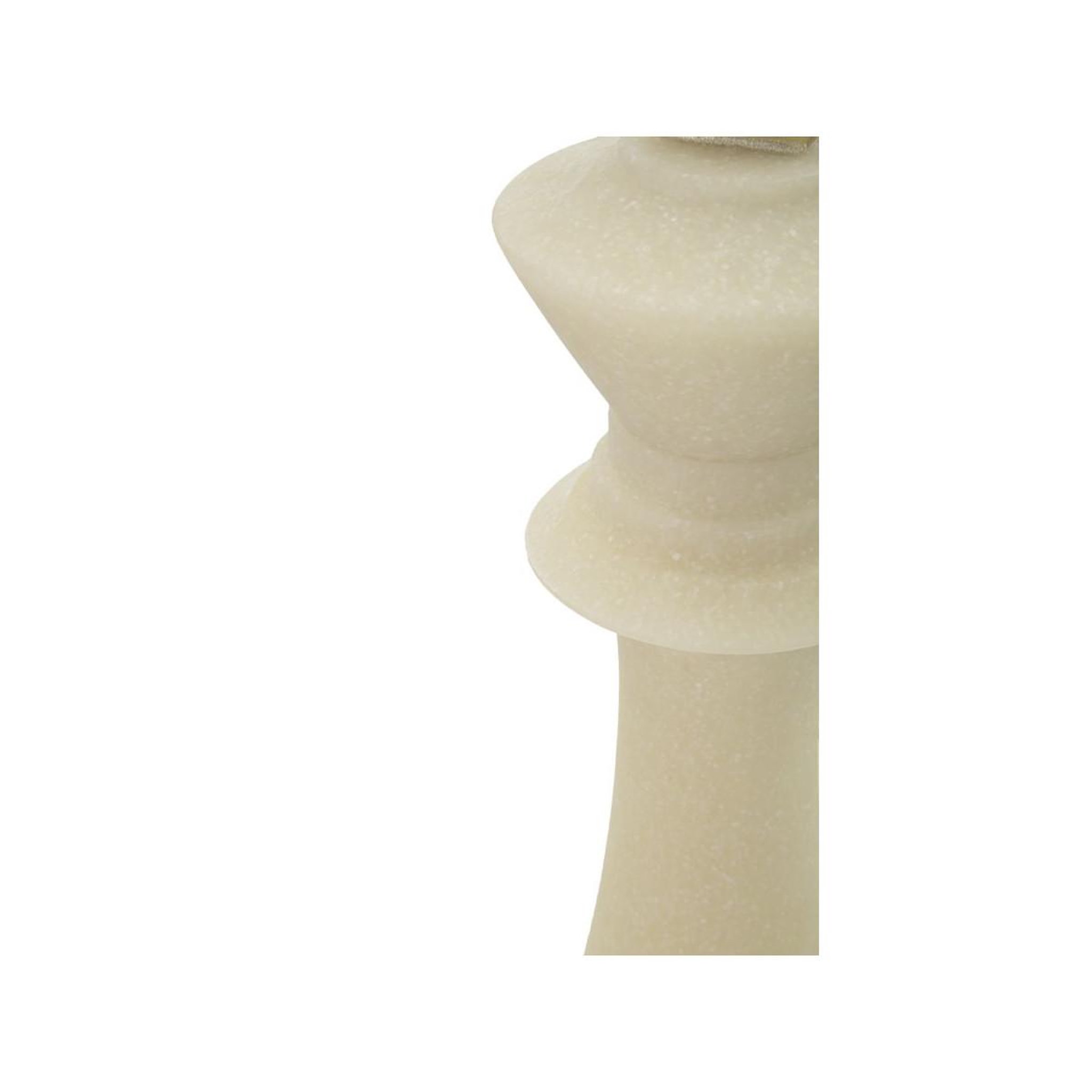 Voir la diapositive 5 : Paris Prix Pièce d'échec déco roi  quarzy  41cm blanc