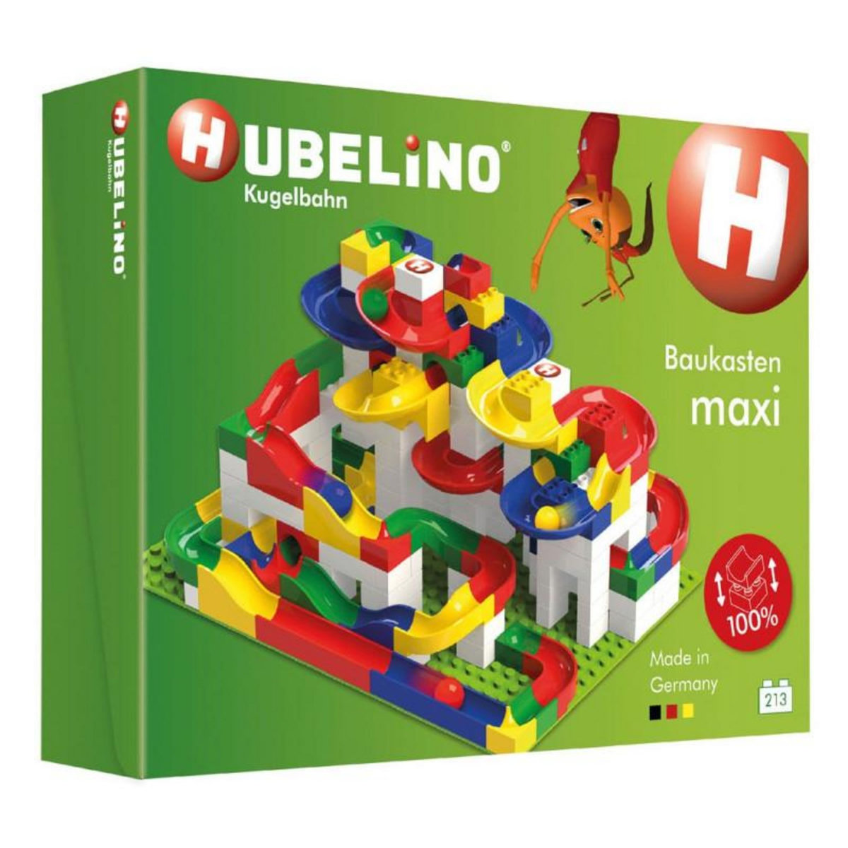 HUBELINO Hubelino Ball Track Mega Construction Set, 213 pcs.