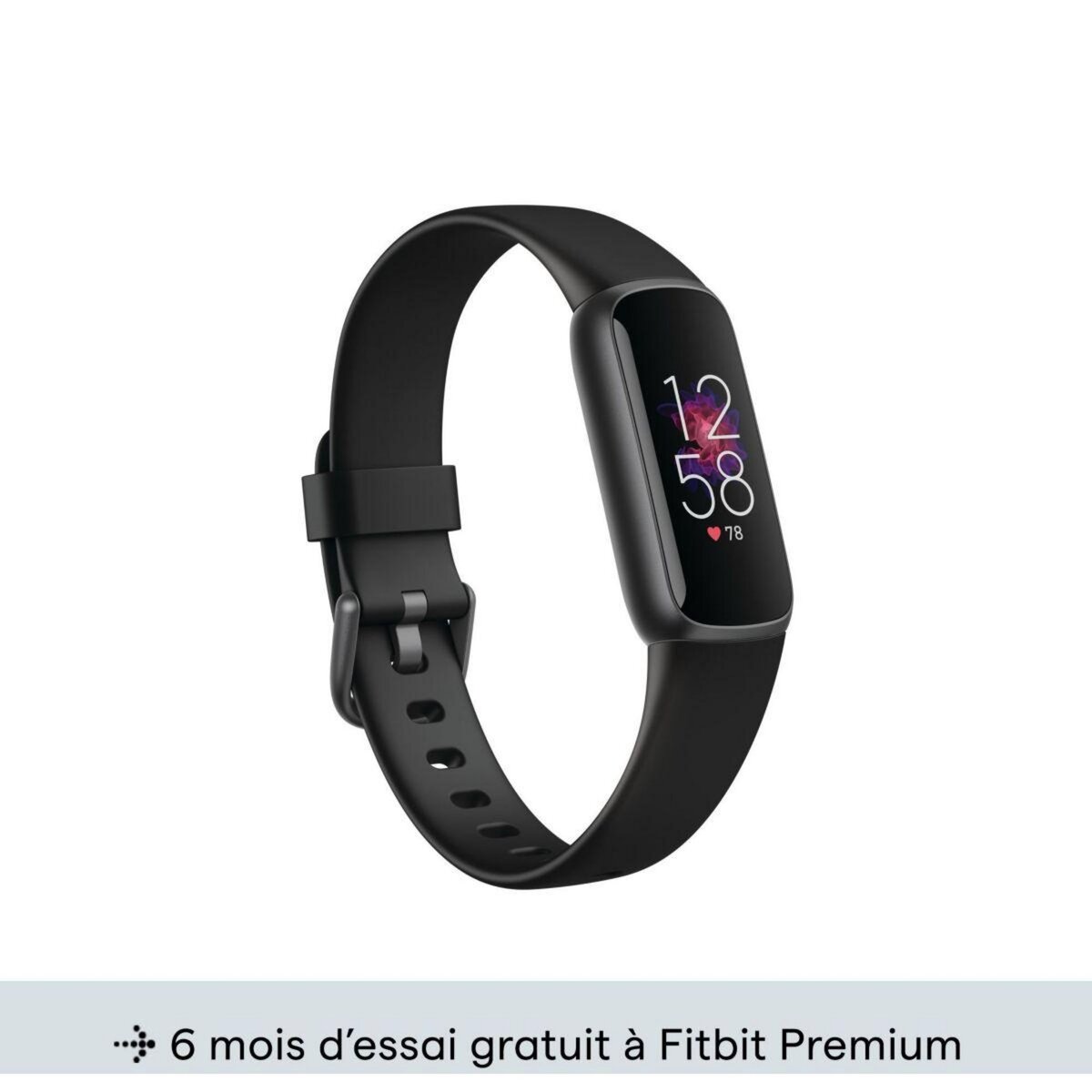 Fitbit Bracelet connecté Luxe noir pas cher 