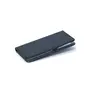 amahousse Housse noire Huawei P40 Lite 5G folio texturé et rabat aimanté