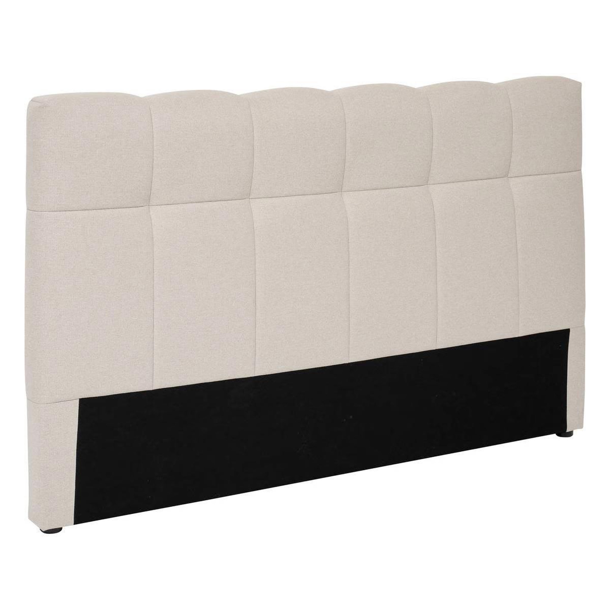 ATMOSPHERA Tête de lit capitonnée  wilm  165cm beige