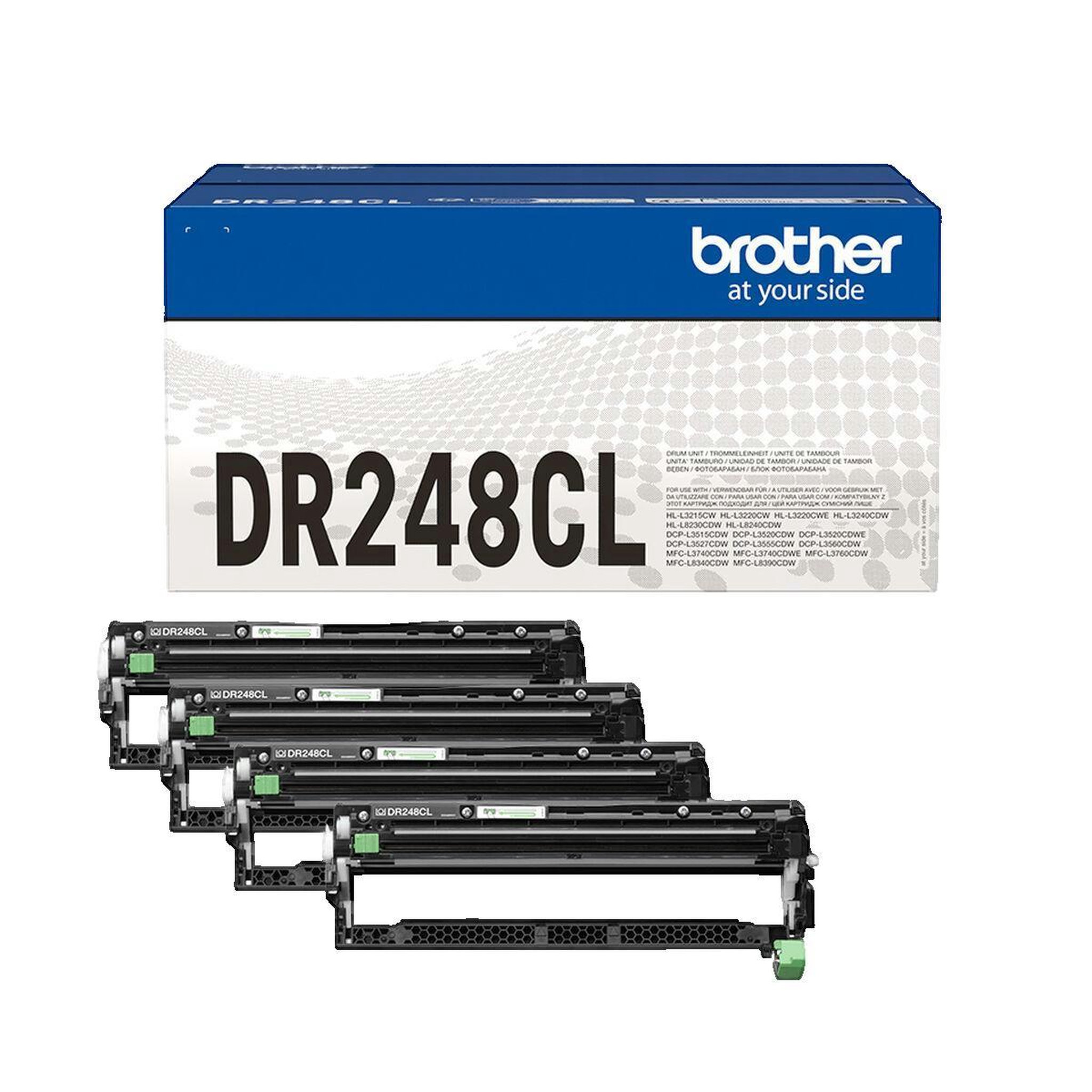 Voir la diapositive 2 : Brother Tambour d'imprimante Brother DR-248CL Noir