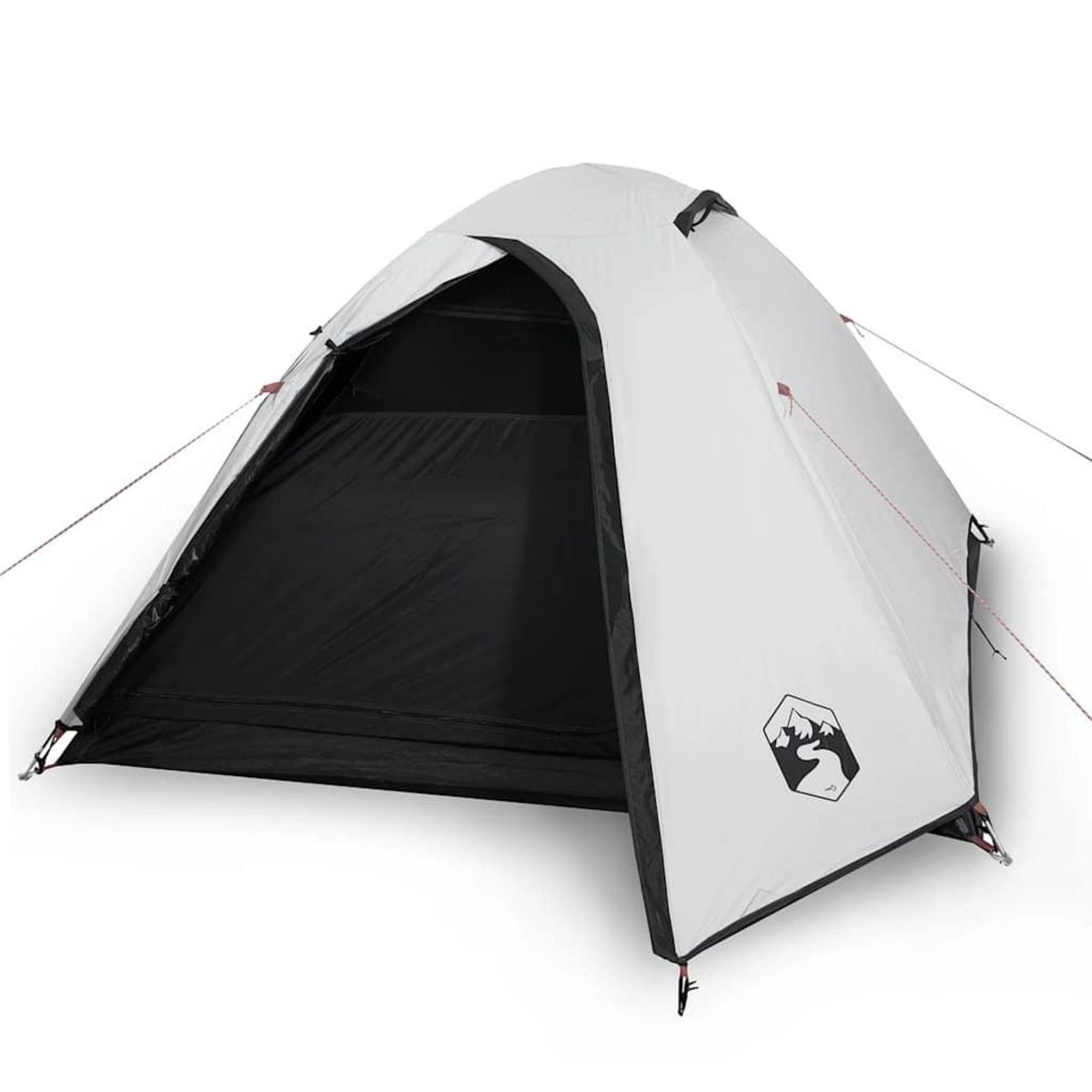 VIDAXL Tente de camping a dome 3 personnes tissu occultant impermeable