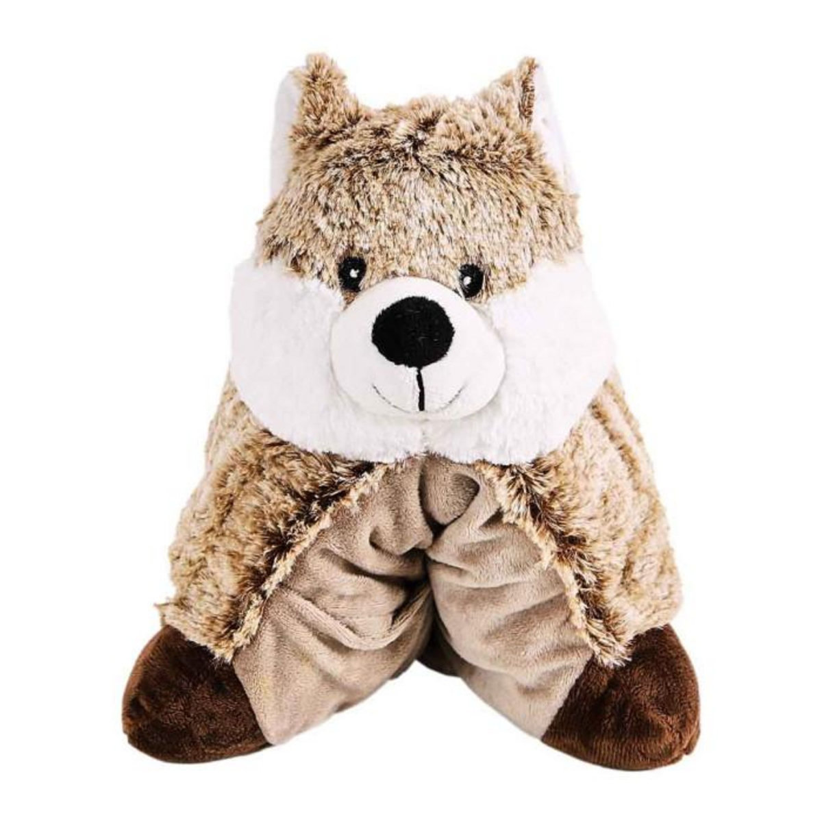 Paris Prix Bouillotte Coussin  Micro-Ondable  34cm Marron